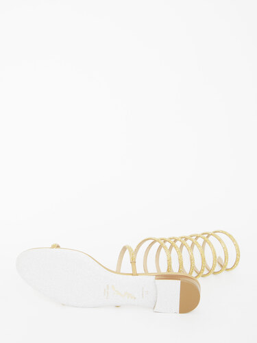 RENE CAOVILLA Supercleo flat sandals C11614-010