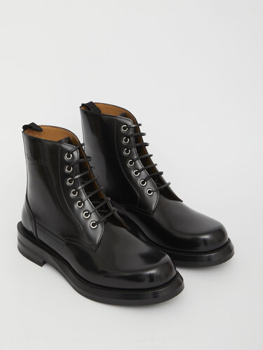 DIOR HOMME Leather Carlo boots 3BO305