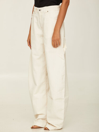 DARKPARK Audrey white trousers 8DWQ012  CM01239