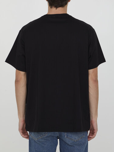 버버리 Logo Print Cotton T-shirt 8055307