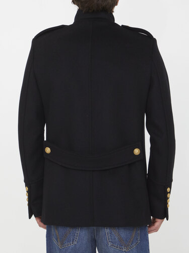 발망 Short military-style coat BH1UC030WB72