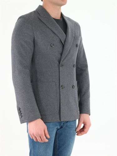 토넬로 Grey cachemire jacket 06GW050