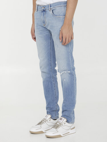 DOLCE&amp;GABBANA Skinny denim jeans GY07LD
