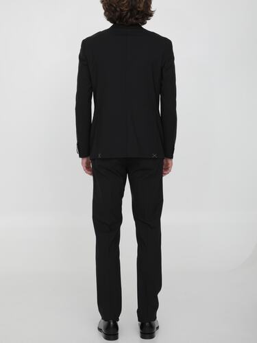 토넬로 Black stretch wool suit 01AD240Y