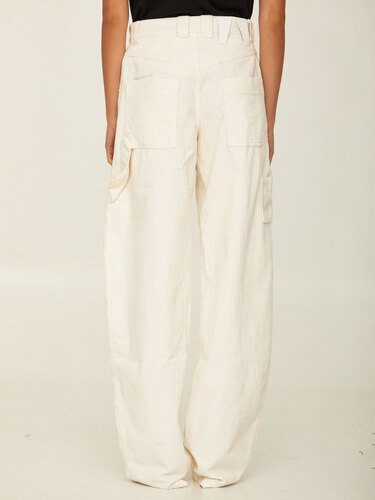 DARKPARK Audrey white trousers 8DWQ012  CM01239