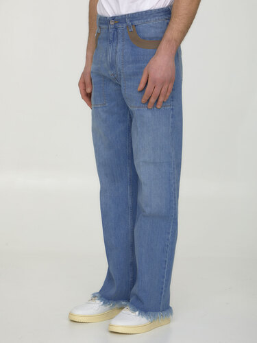 펜디 Blue denim jeans FLP317
