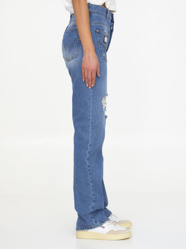 DOLCE&amp;GABBANA Patchwork denim jeans FTCS5D