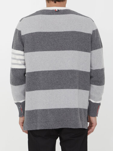 톰브라운 Striped wool jumper MKA483A