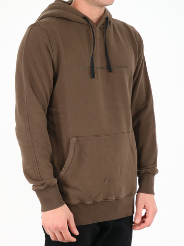 알릭스 Brown hooded sweatshirt AAMSW0111FA01