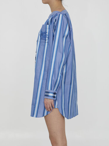 에트로 Striped shirt dress 12412