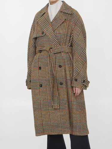 스텔라 매카트니 Tweed long coat 660050
