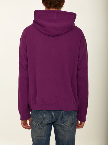 구찌 Printed purple hoodie 715911
