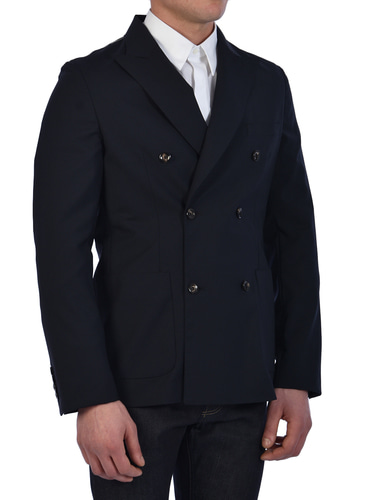 토넬로 Blue Wool Jacket 06GW050