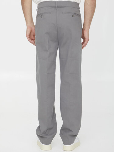 아미리 Grey chino pants HTR005