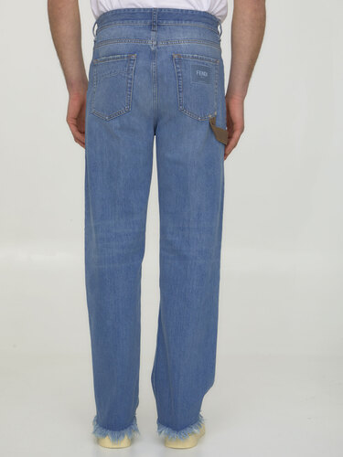 펜디 Blue denim jeans FLP317