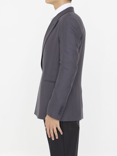 디올옴므 Oblique jacket in wool 343C260A