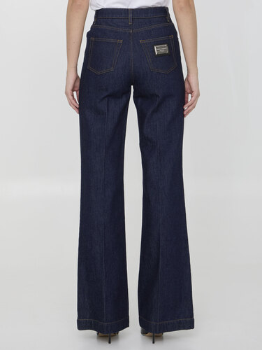 DOLCE&amp;GABBANA Flare jeans in denim FTC3CD