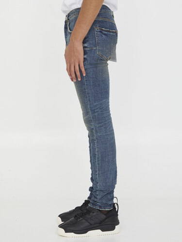PURPLE BRAND Slim jeans in blue denim P001