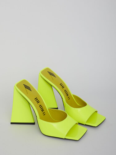 THE ATTICO Yellow Devon sandals 231WS000