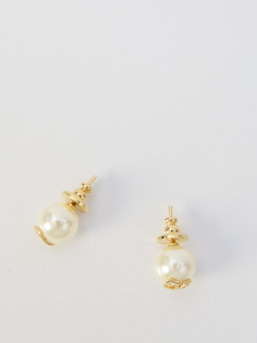 발렌티노가라바니 VLogo Signature pearl earrings 4W2J0E35