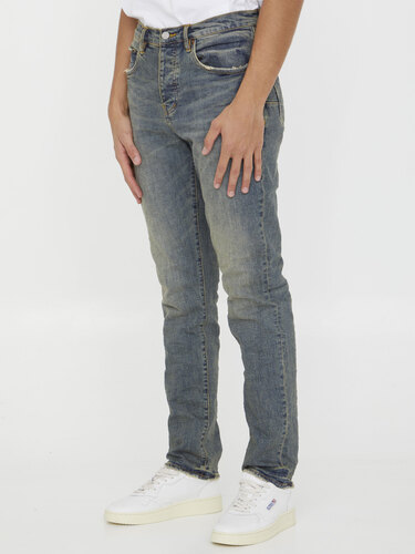 PURPLE BRAND Slim jeans in light-blue denim P005