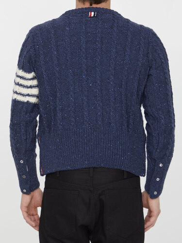 톰브라운 4-Bar sweater MKA469B