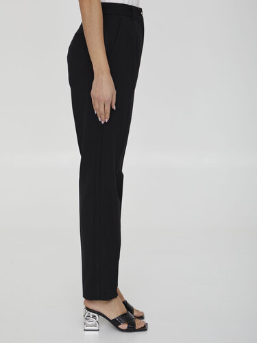 DOLCE&amp;GABBANA Black tailored trousers FTAM0T