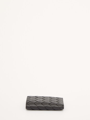 BOTTEGA VENETA Black leather wallet 707601
