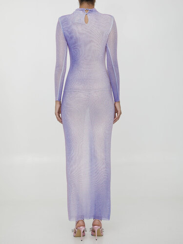 셀프포트 Crystal mesh dress PF23117XL