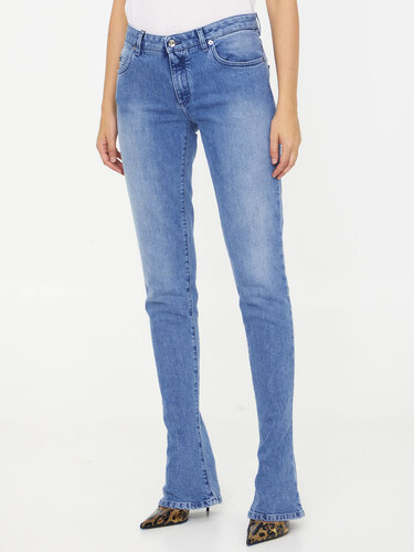 DOLCE&amp;GABBANA Light-blue denim jeans FTCZAD