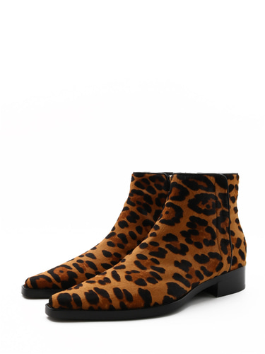 DOLCE&amp;GABBANA Animal Print Ankle Boots CT0583