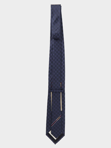 구찌 Double G pattern tie 456520