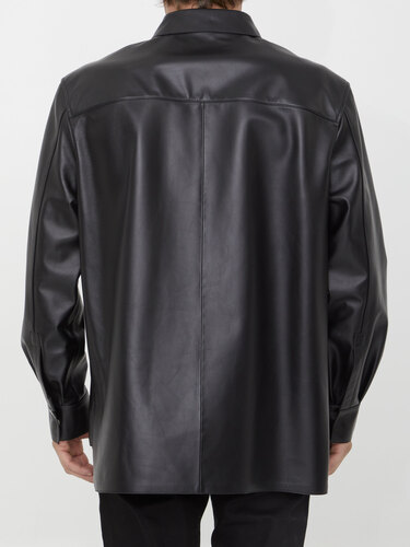 로에베 Black leather jacket H526Y31L14