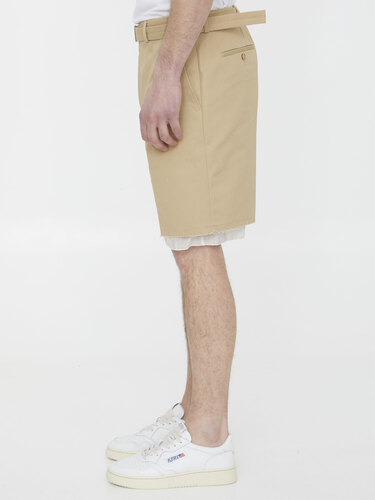 랑방 Tailored bermuda shorts RM-TR0015-5688-E23