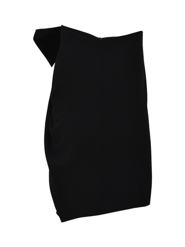 생로랑 Mini Black Dress with Bow 514632