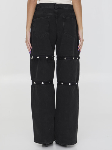 THE ATTICO Snap-button pants WCP144