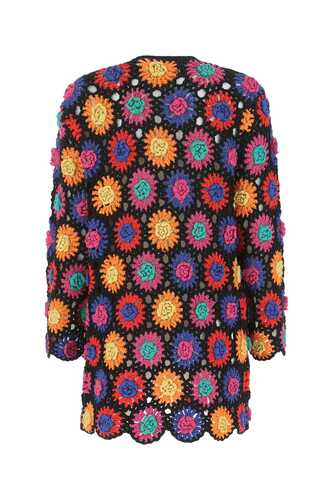 FARM Multicolor crochet cardigan / 297723 C155