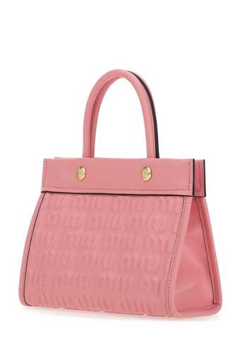 미우미우 Pink leather handbag / 5BA2432F5X F0442