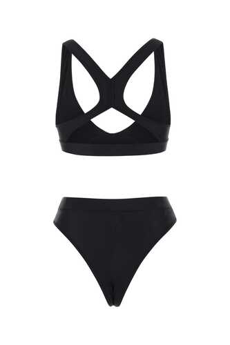아미 Black stretch nylon bikini / FBW305JE0015 001