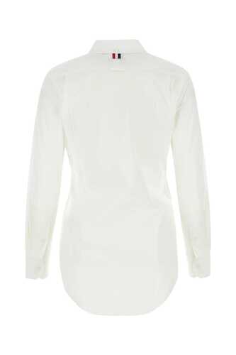 톰브라운 White cotton shirt / FLL005E03113 100