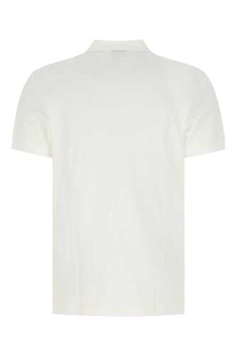 버버리 White piquet polo shirt / 8055229 A1464