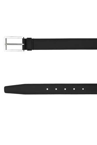 프라다 Black leather belt  / 2CC001053 F0002