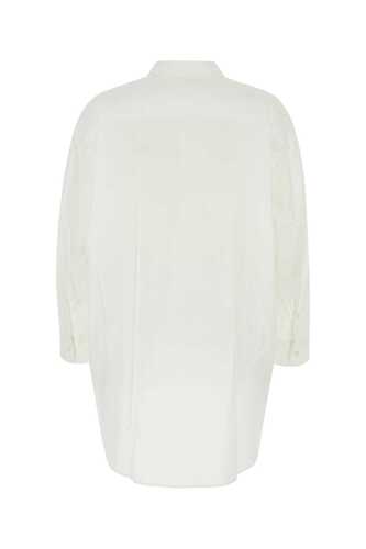 아미 White poplin shirt / FDR108CO0014 168