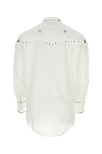 BLUEMARBLE White poplin shirt / SH24TW15A23 WHT