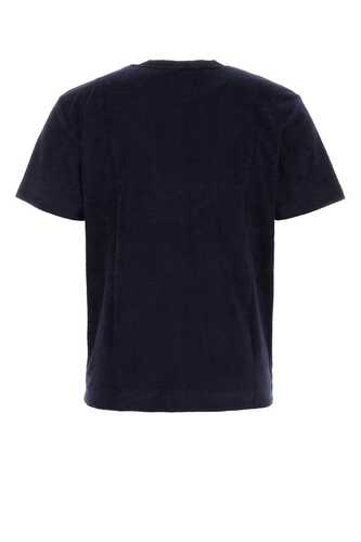 HOWLIN Navy blue terry Fons t-shirt / FONS NAVY