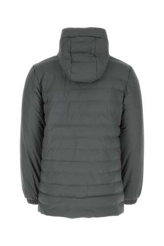 RAINS Grey polyester padded jacket / 15110 SLA