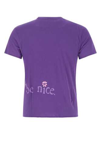 ERL Purple cotton t-shirt / ERL05T006 2