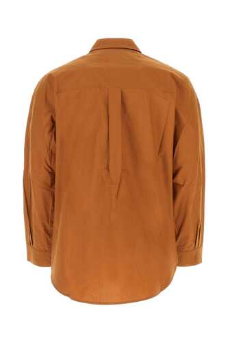 NANUSHKA Caramel cotton shirt / NM23RSSH00876 TAN