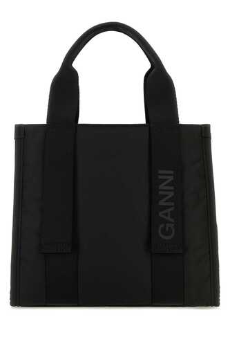 가니 Black polyester small handbag  / A4918 099