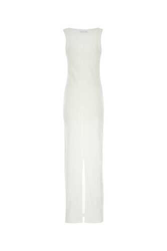 프라다 White cotton dress / 33560XS23110Z0 F0009